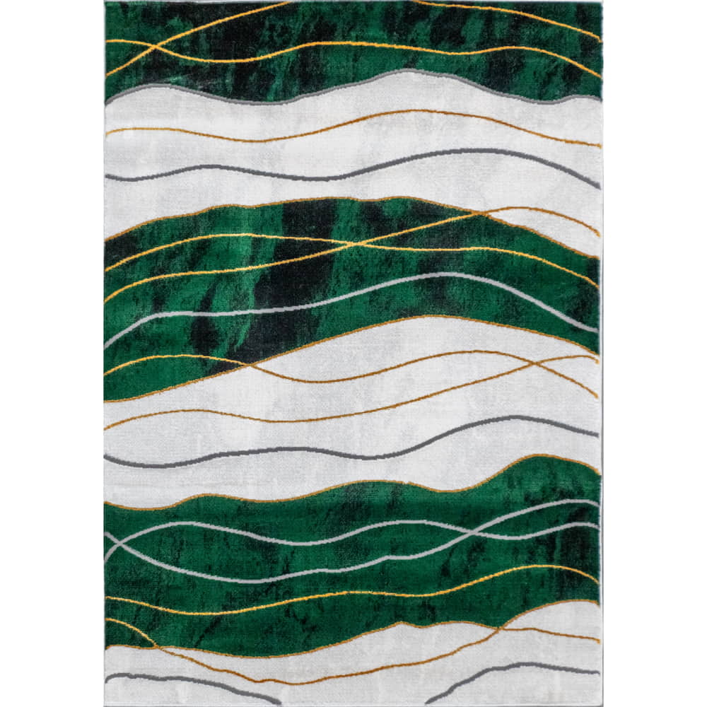 Kusový koberec Mramor 5511 green 60x110
